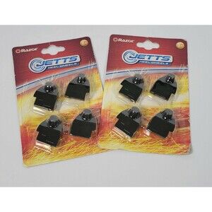 2x Razor Jetts Spark Heel Wheels Replacement Cartridge 4 Pack for DLX & Mini